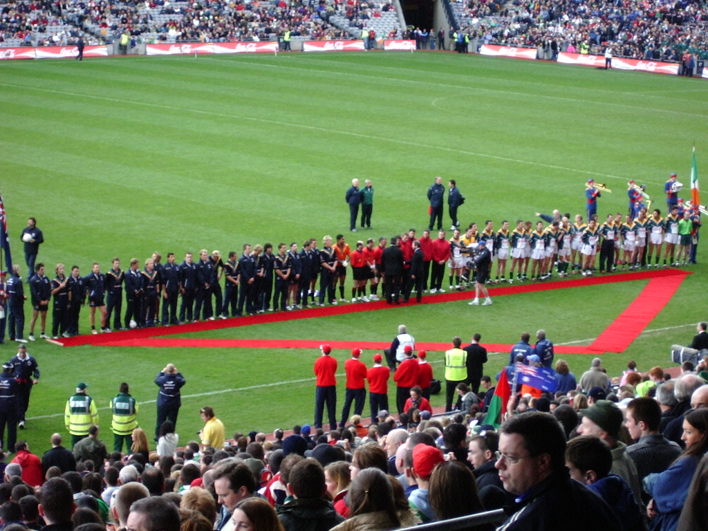 Ireland vAustrlalia Int Rules Croke Park
