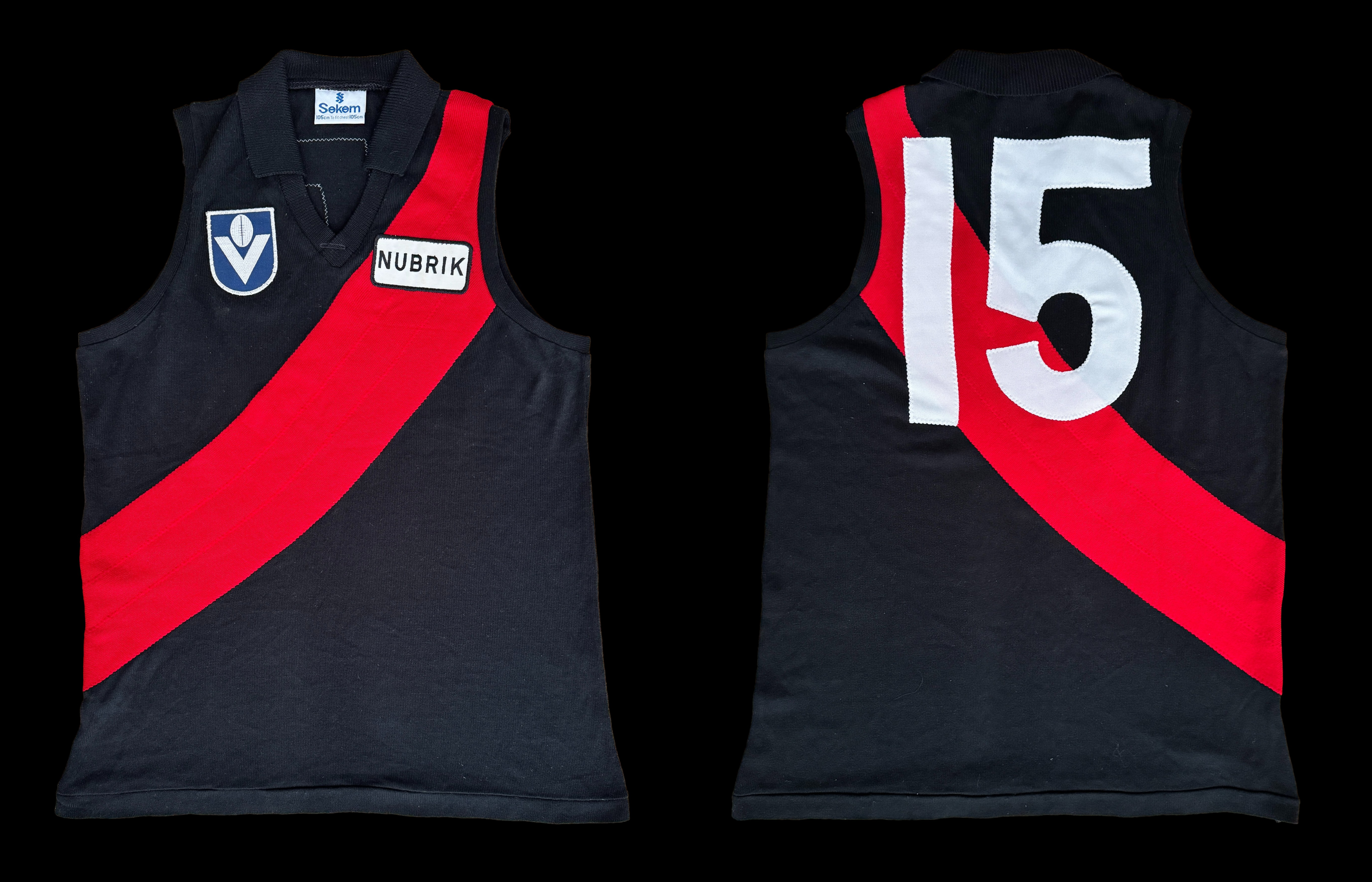 Alan Ezard Match Worn Jumper