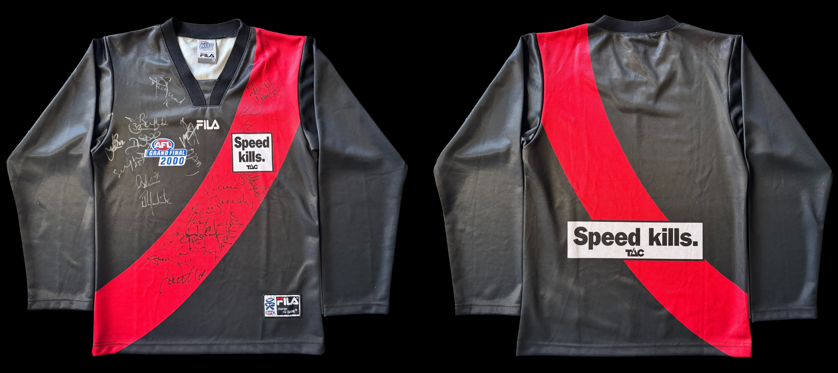 Essendon 2000 GF Team Signed Jumper